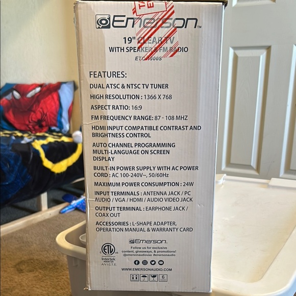 Element Transparent TV with Remote - Picture 4 of 4